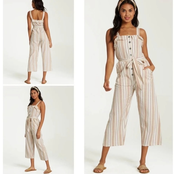 Billabong  Crop Jumpsuit/ Size S. - Picture 1 of 11